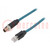 Kabel: voor sensoren/ automaten; PIN: 8; mannelijk; IP67; 48V; 2m