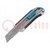 Knife; universal; 25mm; Handle material: metal,plastic