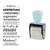 Trodat Creative Mini Stempel Pastell, mit 12 themenbezogenen Abdruckmotiven Version: 05 - Pastell Blau: Schulplaner