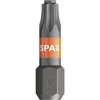 Produktbild zu SPAX Bit-Einsatz T-Star 1/4"sechskant T25/25 mm Zapfenführung, Inhalt 5 Stück