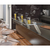 Anwendungsbild zu Mensola bar Capri inclinata 50 x 50 mm, alt. 170 mm, allum. anod. naturale