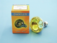 OMNILUX R80 230V/60W E-27 JAUNE 64006410