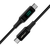 ACEFAST CÂBLE USB-C VERS USB-C C6-03 AVEC AFFICHAGE, 100 W, 2 M (NOIR) C6-03 BLACK