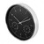 Zegar ścienny 12 cali 30cm z termometrem i higrometrem CE60 S Srebrny