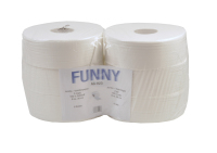 Jumbo-Toilettenpapier AG-023, hochweiss