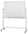 Whiteboard Mobil mit Drehfunktion Emaille, Aluminiumrahmen, 1500 x 1000 mm, weiß