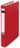 Ringordner, ohne Schlitze, A4, PP, 2 Ringe, 35 mm, rot