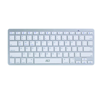 ACT AC5600 teclado Bluetooth QWERTY Internacional de EE.UU. Blanco
