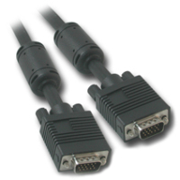 C2G Pro Series HD15 M/M UXGA Monitor Cable 25ft VGA kabel 7,62 m VGA (D-Sub) Zwart