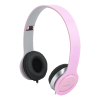 LogiLink HS0032 hoofdtelefoon/headset Bedraad Hoofdband Oproepen/muziek Roze