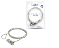 LogiLink Notebook Security Lock w/ Combination zapięcie do kabli 1,5 m