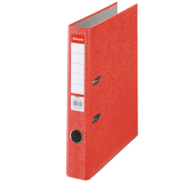 Esselte Cardboard binder Rainbow segregator A4 Czerwony
