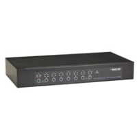Black Box KV9516A switch per keyboard-video-mouse (kvm) Montaggio rack Nero