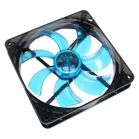 Cooltek Silent Fan 140 Computer behuizing Ventilator 14 cm Zwart, Blauw