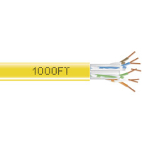 Black Box EYN872A-PB-1000 networking cable Yellow 304.8 m Cat6