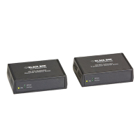 Black Box IC800A extensor audio/video Transmisor y receptor de señales AV Negro