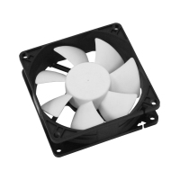 Cooltek Silent Fan 80 Obudowa komputera Wentylator 8 cm Czarny, Biały