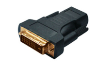 shiverpeaks BS77401 cambiador de género para cable DVI-D HDMI Negro