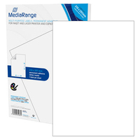 MediaRange MRINK140 etichetta autoadesiva Bianco Permanente 50 pezzo(i)