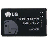 LG LGIP-330G mobiele telefoon onderdeel Batterij/Accu Zwart