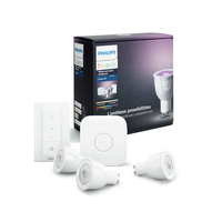 Philips Hue White and color ambiance 3 x GU10 bulb Starter kit GU10
