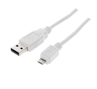 shiverpeaks BS77182-W USB Kabel 1,8 m USB 2.0 USB A Micro-USB B Weiß