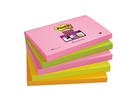 3M 655S-N note paper Rectangle Green, Orange, Pink, Yellow 90 sheets Self-adhesive