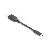 Black Box USB3C USB-kabel 0,15 m USB 3.2 Gen 1 (3.1 Gen 1) USB C USB A Zwart