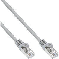 InLine Patch Cable SF/UTP Cat.5e grey 40m