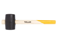 Toolland RH500 marteau Maillet Noir, Blanc, Jaune