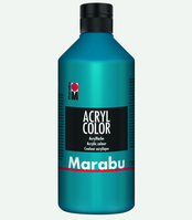 Marabu 12010075056 peinture acrylique 500 ml Cyan Tube