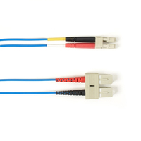 Black Box FOLZH62-002M-SCLC-BL InfiniBand/fibre optic cable 2 m SC LC OM1 Blauw