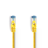 Nedis CCGP85320YE100 netwerkkabel Geel 10 m Cat6a SF/UTP (S-FTP)