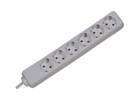 Bachmann Surge protector, 3m White 6 AC outlet(s) 250 V