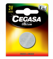 Cegasa 21474 pila doméstica Batería de un solo uso CR2032 Litio