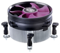 Cooler Master X Dream i117 Prozessor Kühler 9,5 cm Aluminium, Violett