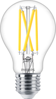 Philips Filament-Lampe, transparent, 60 W A60 E27