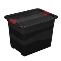keeeper 1084582600000 caja de almacenaje Rectangular Polipropileno (PP) Negro, Rojo