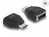 DeLOCK 66058 Kabeladapter USB Type-C (USB 3.2 Gen 2) USB A (USB 3.2 Gen 2) Schwarz
