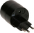 Max Hauri AG 167090 Netzstecker-Adapter T12 Typ C (Euro-Stecker) Schwarz