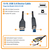 Tripp Lite U322-015-BK Cable para Dispositivo USB 3.0 SuperSpeed (AB M/M), Negro, 4.57 m [15 pies]