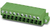 Phoenix Contact FRONT-MSTB 2,5/ 9-STF-5,08 vezeték csatlakozó PCB Zöld
