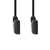 Nedis CVGL31001BK15 SCART-kabel 1,5 m SCART (10-pin) Zwart
