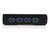 StarTech.com ST4300USB3GB hub de interfaz USB 2.0 Type-B 5000 Mbit/s Negro