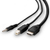 Belkin F1DN1CCBL-DH10t toetsenbord-video-muis (kvm) kabel Zwart 3 m