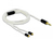 DeLOCK 85845 cable de audio 1,2 m 3,5mm 2x MMCX Blanco