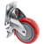 Toolcraft TO-5137956 furniture wheel Metallic,Red 125 kg 1 pc(s) 10 cm