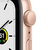 Apple Watch SE GPS, 44mm in alluminio oro con cinturino Sport Rosa sabbia