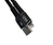 Leba geflochtenes MFI Flachkabel| USB-A auf Lightning| 1.2m| schwarz| Black
