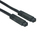 EXSYS EX-K6850 firewire-kabel 1 m 9-p Zwart